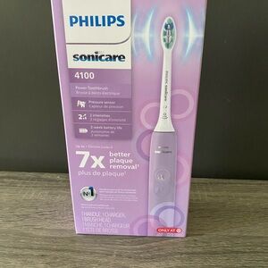 Philips Sonicare 4100 Electric Toothbrush - Lavender and White